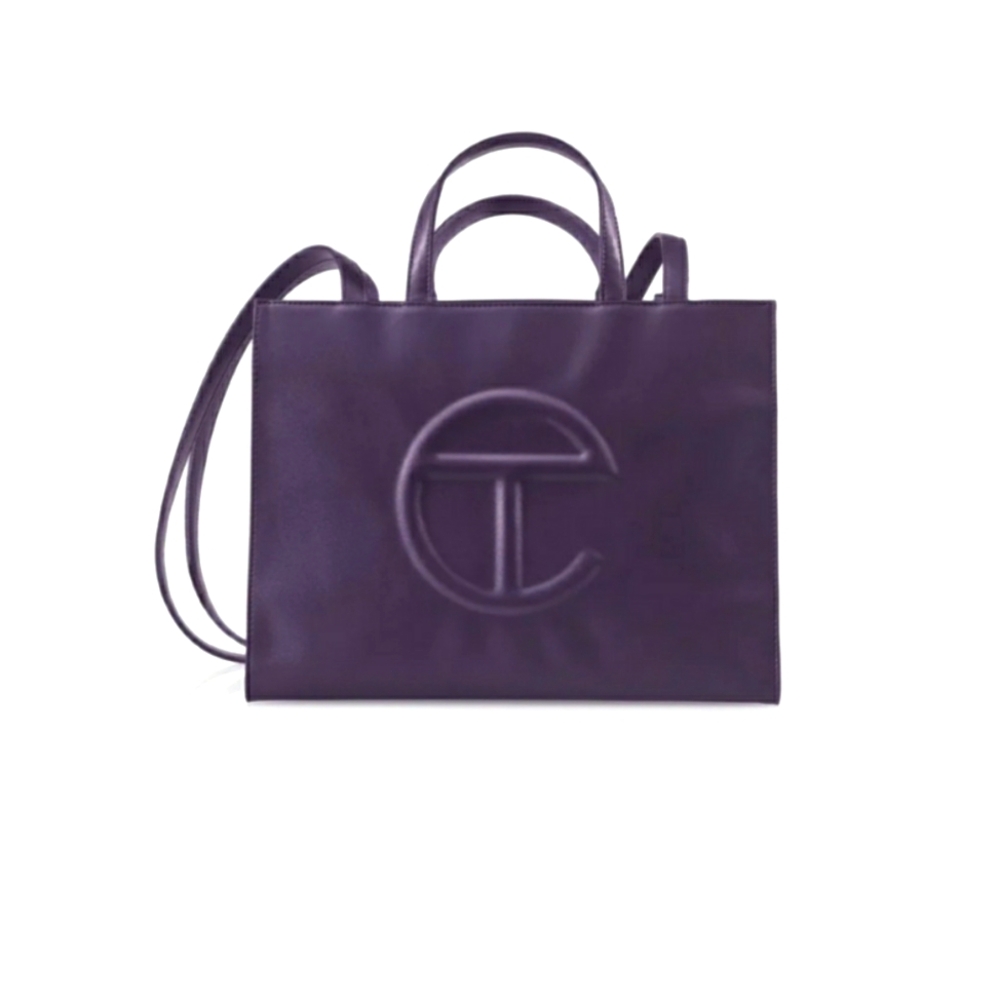 Telfar Bag Eggplant Medium Authentic